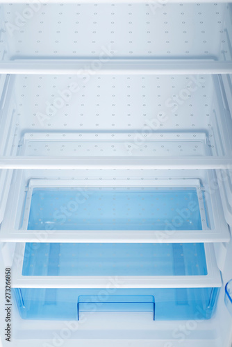 Wallpaper Mural Refrigerator Isolated on White Background. Modern Kitchen and Domestic Major Appliances Torontodigital.ca