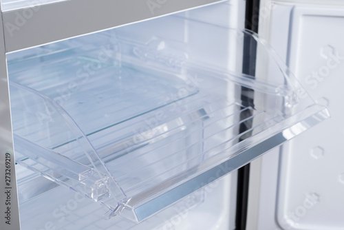 Wallpaper Mural Refrigerator Isolated on White Background. Modern Kitchen and Domestic Major Appliances Torontodigital.ca