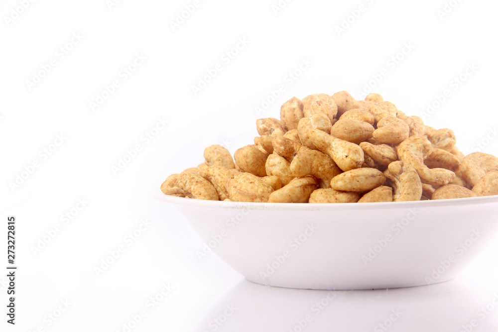 Cashew nut in bowl Cashew nut in bowl