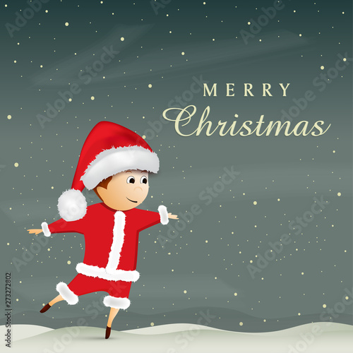 Poster and banner for Merry Christmas.