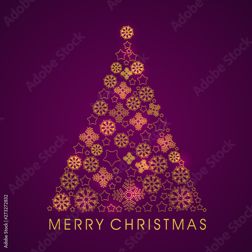 Poster and banner for Merry Christmas.
