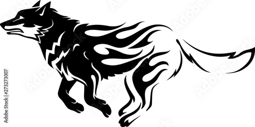 Wolf Tattoo Speed Run © Draco77