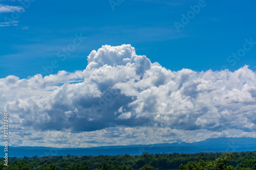 View Of Clouds Over Landscape © Sitthipong