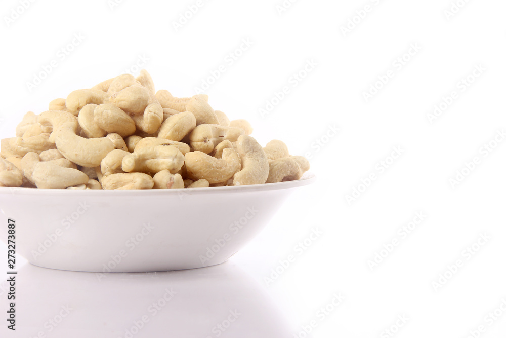 Cashew nut in bowl Cashew nut in bowl