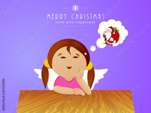 Concept of celebrating Christmas Day.