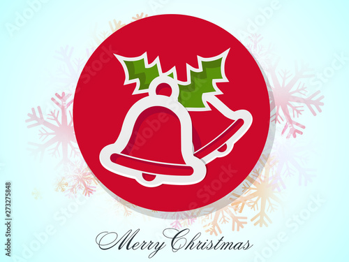 Label, tag and sticker for Merry Christmas.