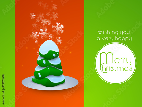 Poster, banner and card for Merry Christmas.
