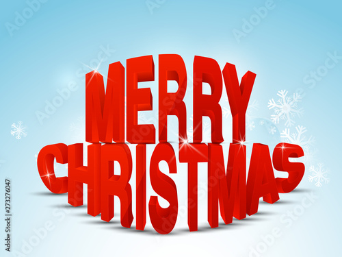 Poster, banner and card for Merry Christmas.
