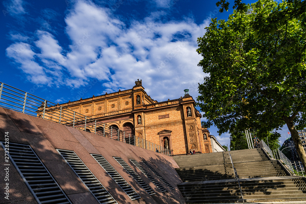 Obraz premium Alte Hamburger Kunsthalle