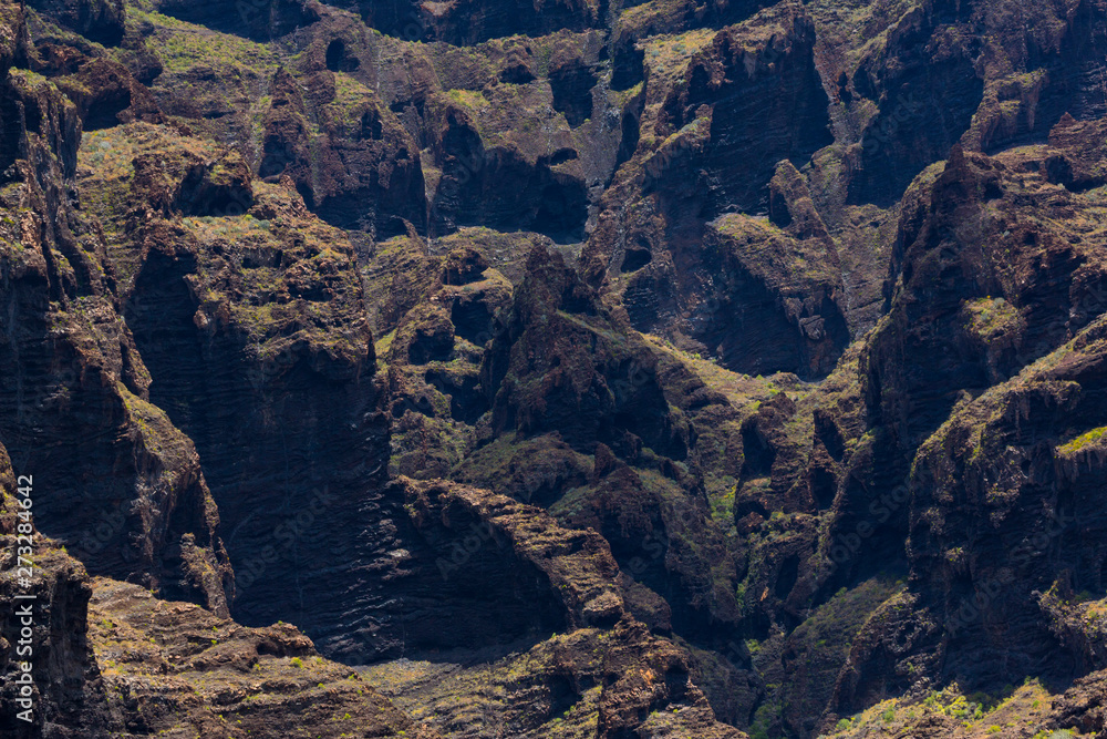 Cliffs ot the Giants, Tenerife island, Canary islands, Spain, Europe