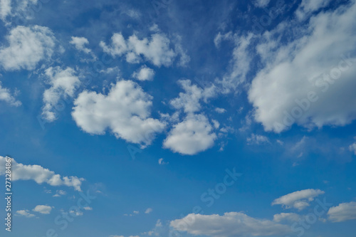 blue sky with clouds