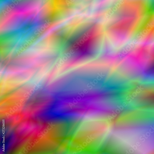 Bright Rainbow Colorful Abstract Background