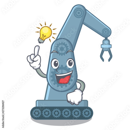 Have an idea toy mechatronic robot arm cartoon shape