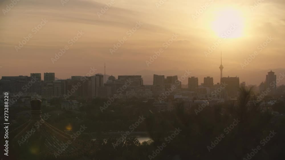 Beijing cityscape panorama traditional houses Beijing cityscape panorama traditional houses