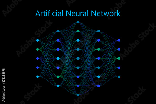 Neural network model with thin synapses between neurons
