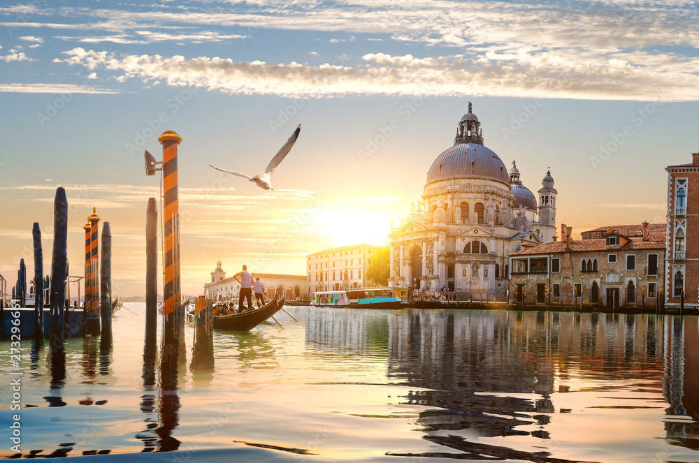Gand Canal in Venice - obrazy, fototapety, plakaty 