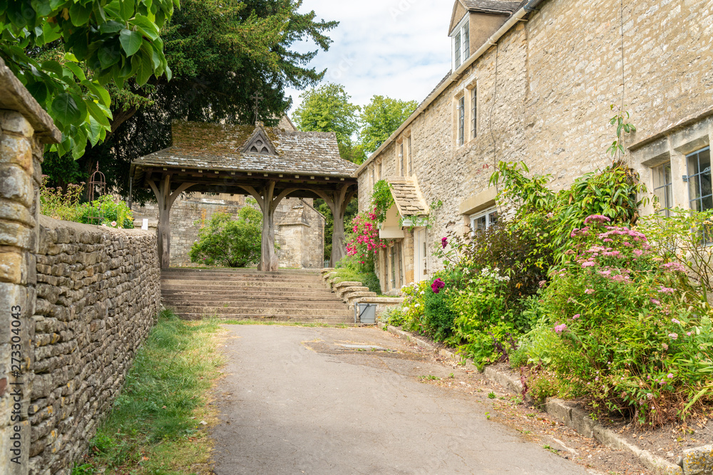 Bisley a picturesque Cotswold village, Gloucestershire, United Kingdom