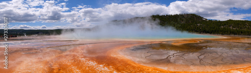Grand Prismatic Spring, Yellowstone National Park, Wyoming 