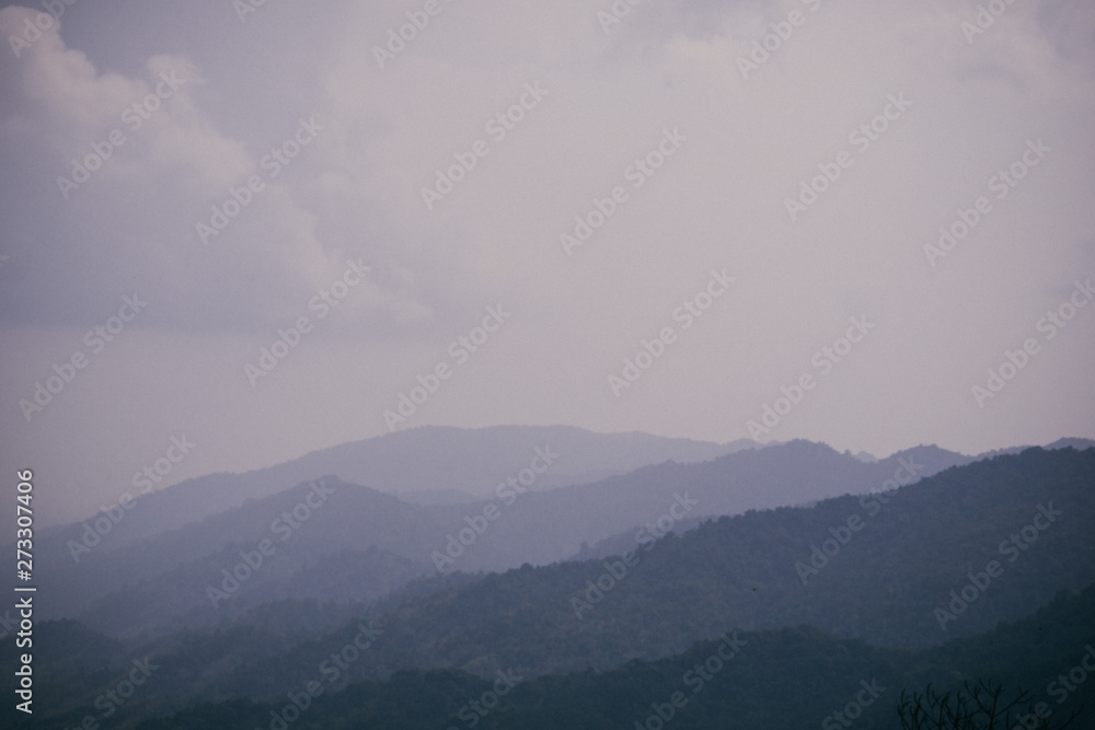Layers of mountain Layers of mountain