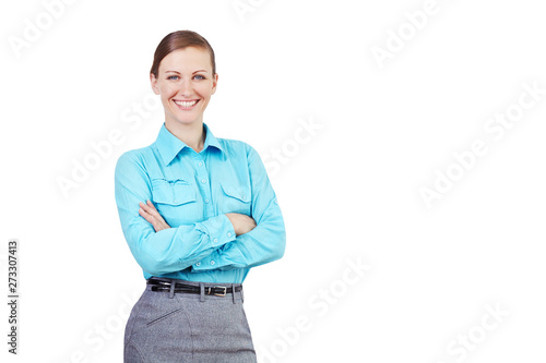 Portrait of smiling business woman