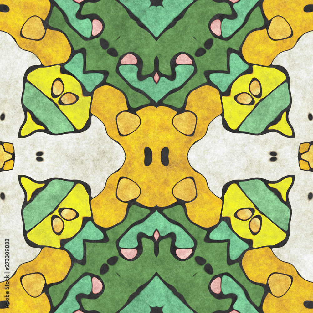 Seamless napkin- geometry ornate Seamless napkin- geometry ornate