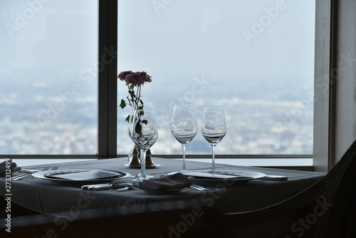レストランからの眺望