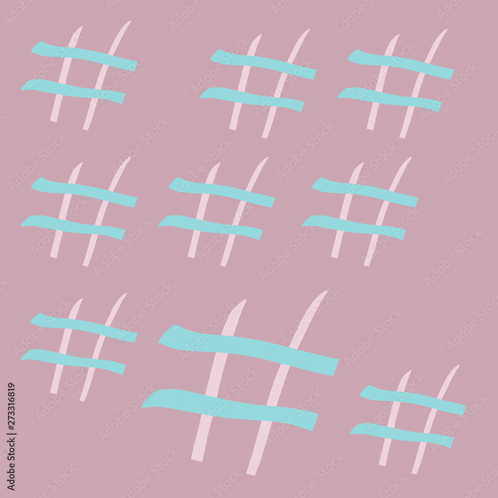 Obraz premium 01018_JuneBloom_PastelTriangle