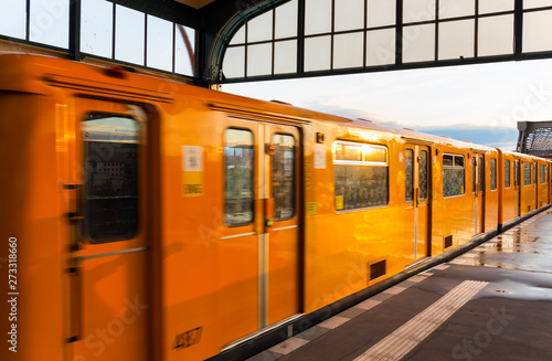 Underground station, Berlin, Germany, Europe