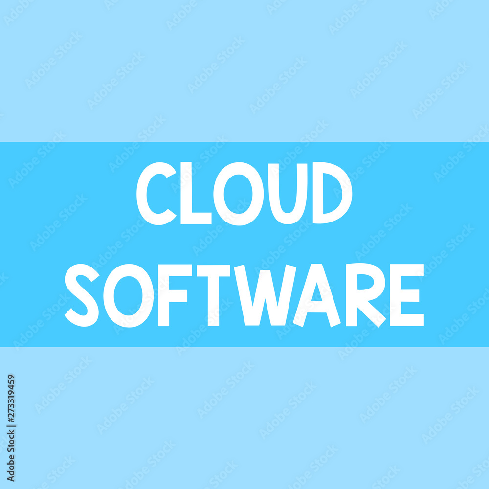Writing note showing Cloud Software. Business concept for Programs used in Storing Accessing data over the internet Square rectangle paper sheet loaded with full creation of pattern theme Writing note showing Cloud Software. Business concept for Programs used in Storing Accessing data over the internet Square rectangle paper sheet loaded with full creation of pattern theme