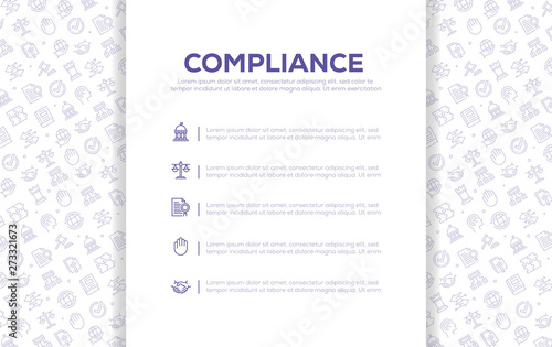 COMPLIANCE SEAMLESS PATTERN