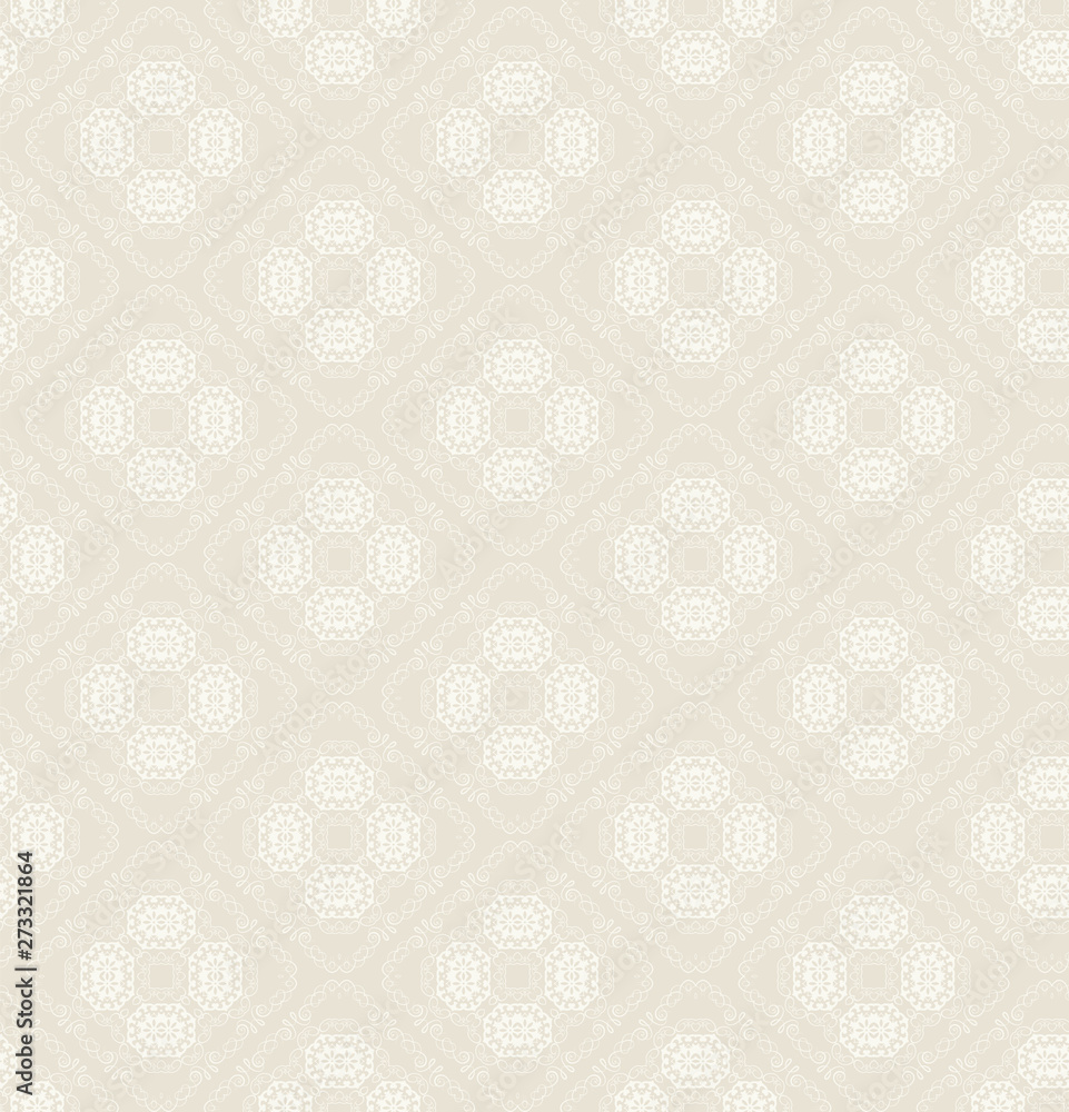 Vintage seamless pattern. Background Wallpaper