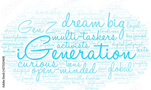 iGeneration Word Cloud