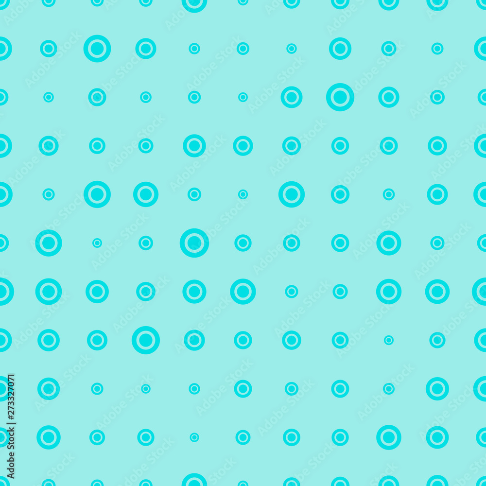 Haltone seamless pattern with rings and dots of different sizes. Dotted texture. Polka dot background. Abstract round infinity pattern. Vector illustration. Haltone seamless pattern with rings and dots of different sizes. Dotted texture. Polka dot background. Abstract round infinity pattern. Vector illustration.