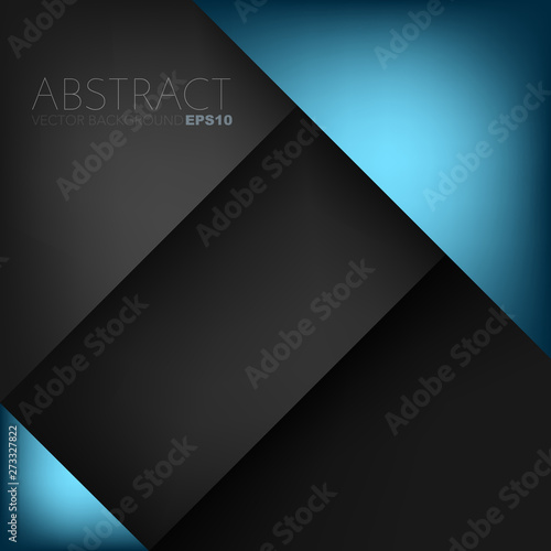 Blue abstract background with copy space for text