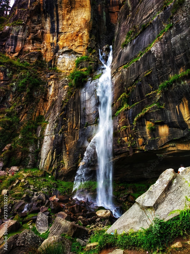 Fototapeta premium Waterfall in mountains