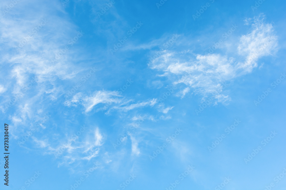 Cirrus clouds on blue sky background. Cirrus clouds on blue sky background.