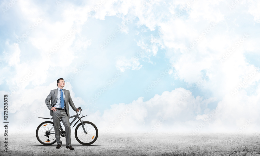 Obraz premium Office manager man wearing business suit