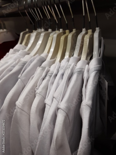 shirts on hangers