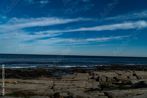 Atlantic Ocean off of the Coast of Cape Elizabeth near Portland, Maine