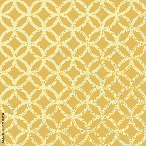 Golden grunge ornate texture, distress geometric background