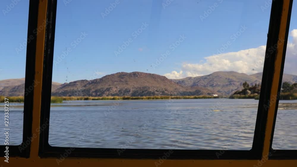 Boat Tour on lake Titicaca from Puno, Peru, South America Boat Tour on lake Titicaca from Puno, Peru, South America
