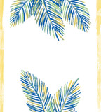 Bright and beautiful tropical illustration for creative design of posters, websites, cards, invitations.