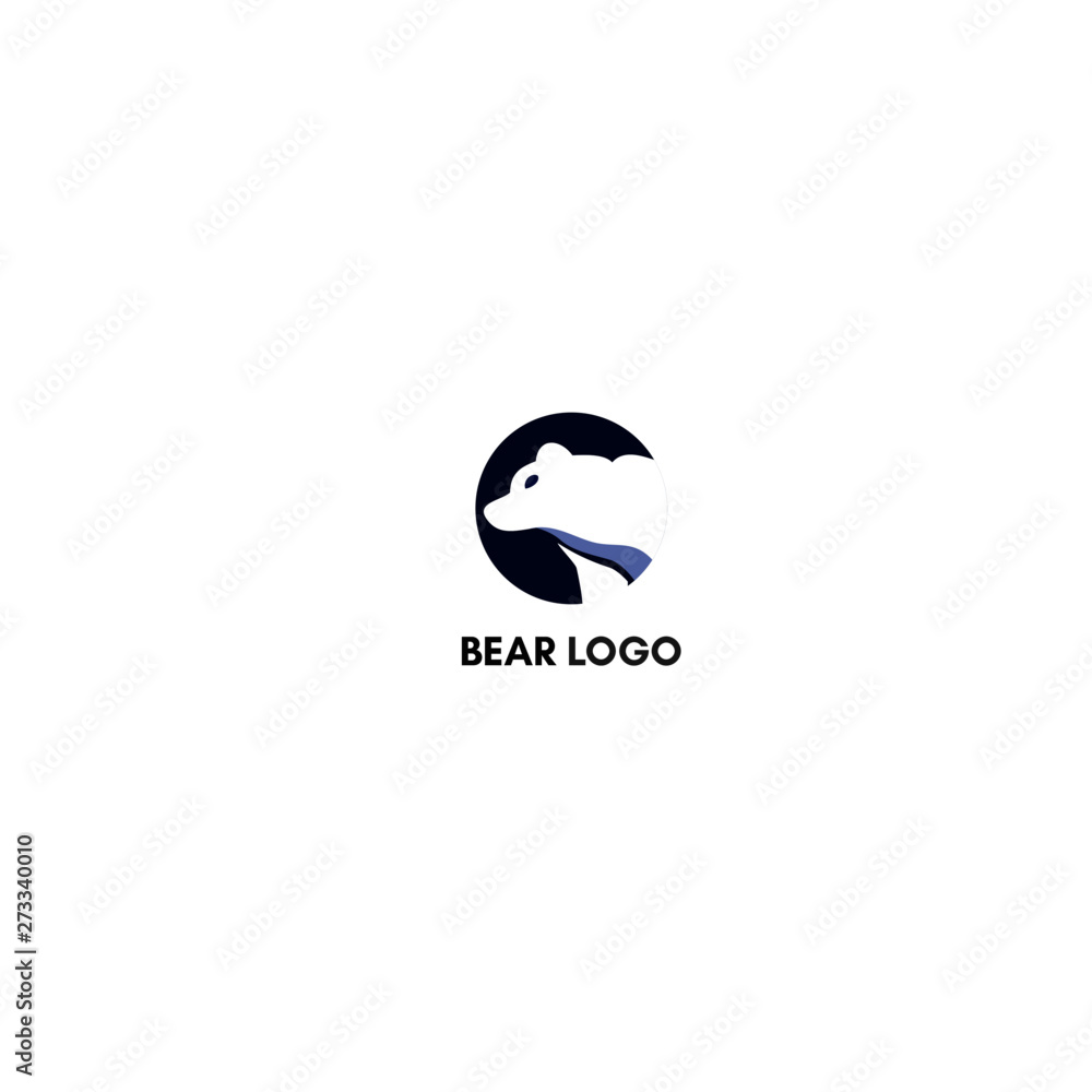 Fototapeta premium Bear Logo Template