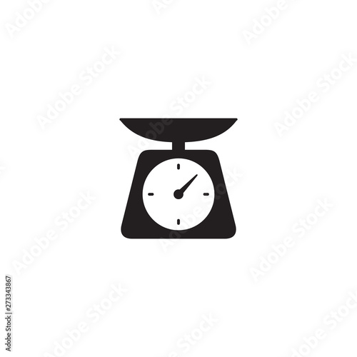 Weight icon vector. scale icon
