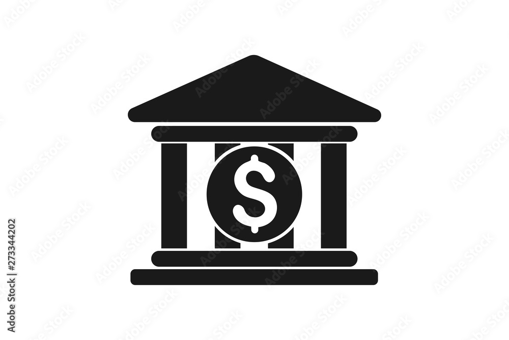 Bank icon simple element illustration can be used for mobile and web Bank icon simple element illustration can be used for mobile and web