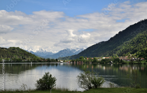 Der Große Alpsee mit Alpenblick