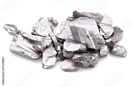 99.95% fine tantalum isolated on white background