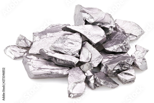 99.95% fine tantalum isolated on white background