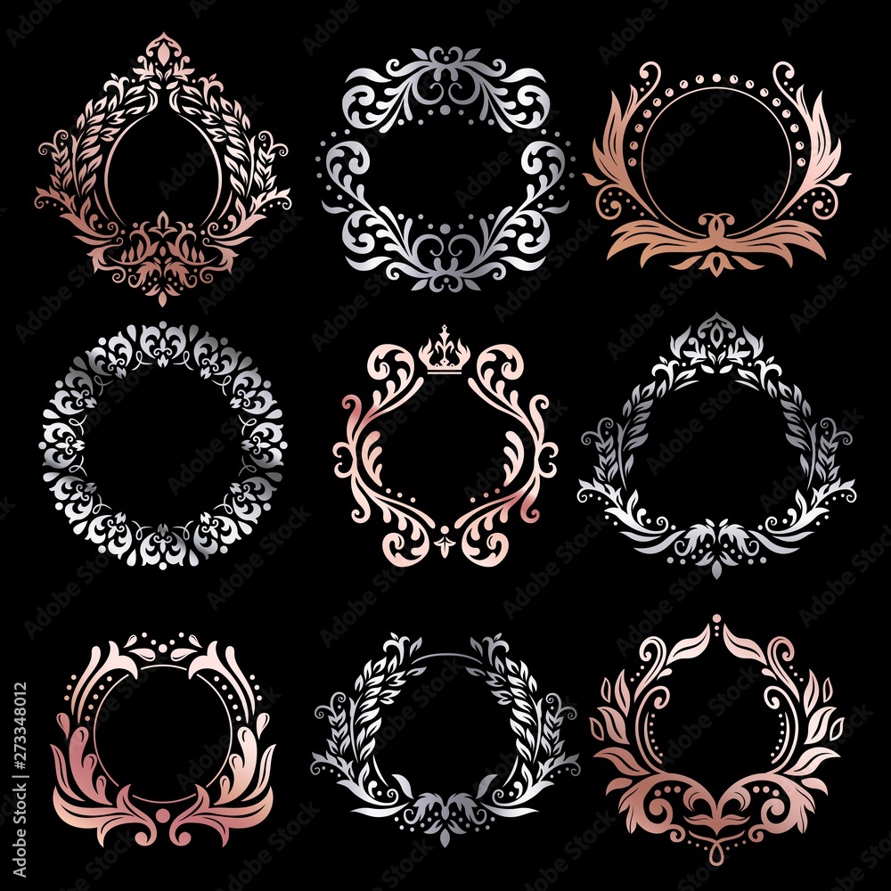 Silver Wedding Borders