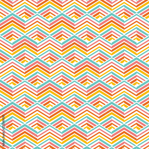abstract colorful background, geometric pattern, vector illustration. Texture can be used for printing onto fabric and paper. Pastel color. © 1234design